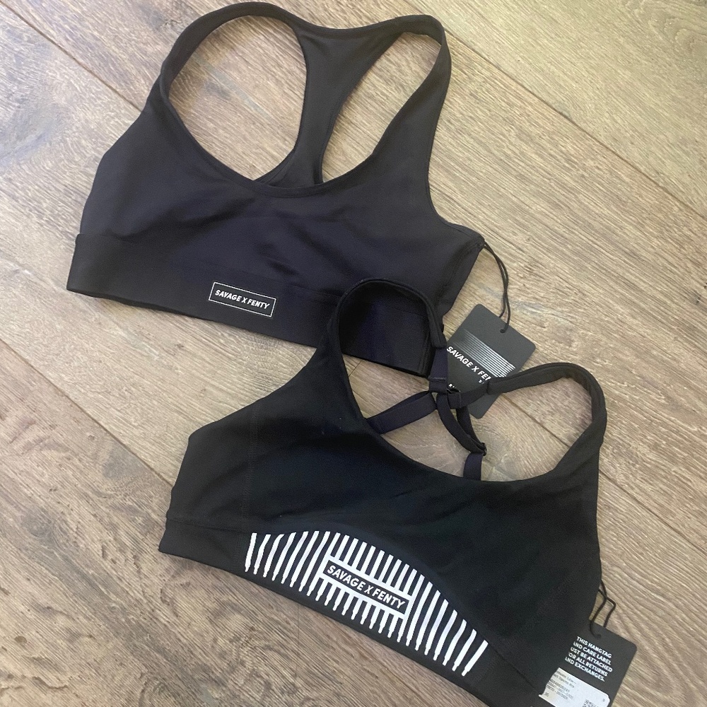NWT Black Sports Bras